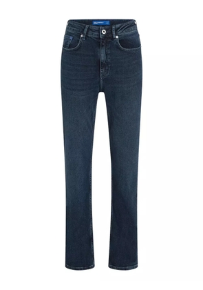 Karl Lagerfeld Jeans high-rise straight jeans - Blue