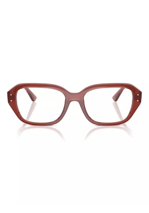Ray-Ban rectangle-frame glasses - Brown