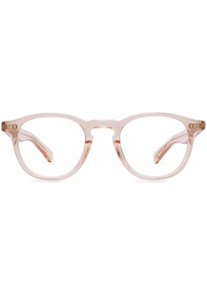Garrett Leight x Andre Saraiva round-frame glasses - Pink