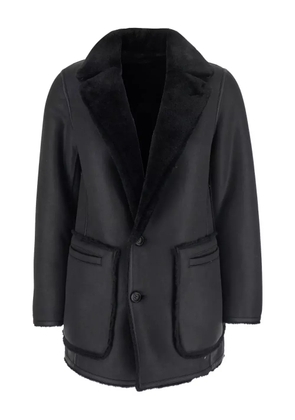 Urbancode panelled long-sleeve jacket - Black