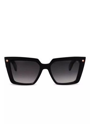 Philipp Plein Eyewear geometric-frame sunglasses - Black