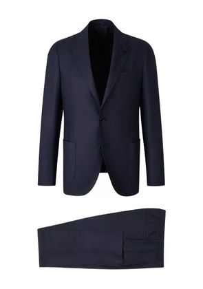 Lardini drawstring-cuff suit - Blue