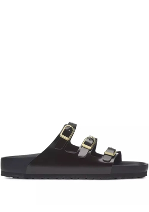 Birkenstock Florida three-buckle slide sandals - Black