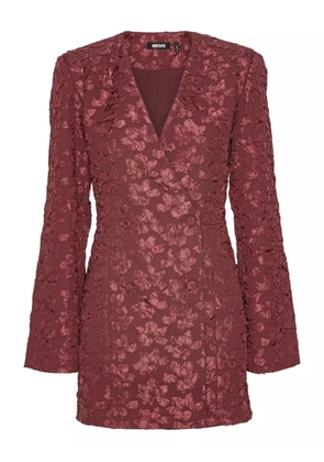 ROTATE BIRGER CHRISTENSEN jacquard blazer dress - Red