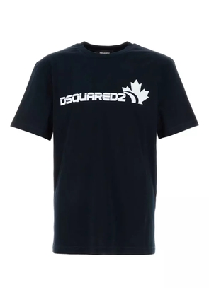 DSQUARED2 logo-print T-shirt - Blue