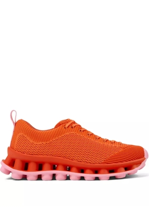 Camper x Sunnei Pelotissima knitted-fabric sneakers - Orange