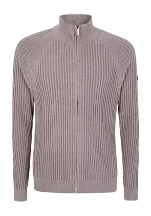RRD Rave ribbed zip-up cardigan - Neutrals