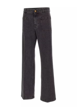 Seafarer Curt pocket-detail jeans - Black