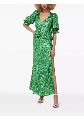 Notes du Nord Hillary maxi dress - Green