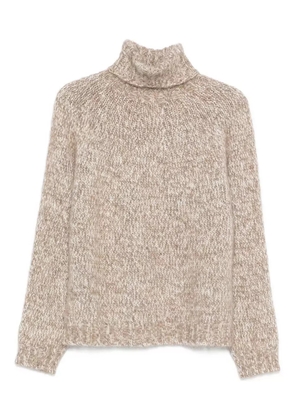 P.A.R.O.S.H. high-neck wool-blend sweater - Neutrals