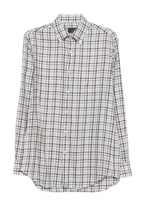 Paul & Shark checked cotton shirt - Grey