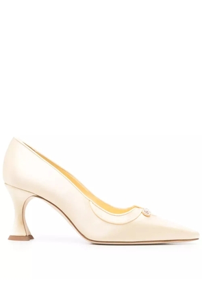Manolo Blahnik 70mm Amala pumps - Yellow