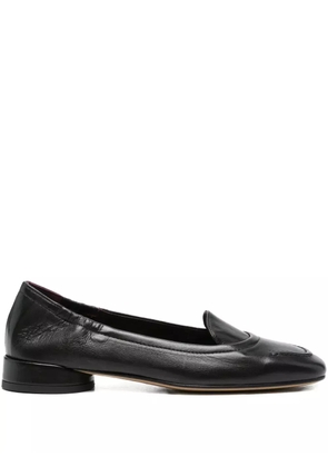 Pomme D´Or leather flat pumps - Black