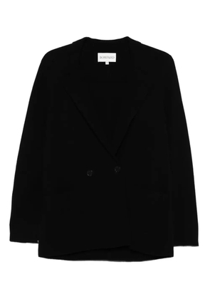 BOMPARD double-breasted welt-pocket blazer - Black