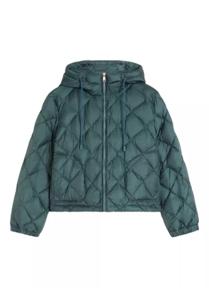 Weekend Max Mara quilted hooded jacket - Green