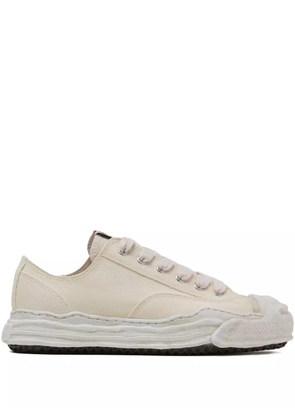 Maison MIHARA YASUHIRO lace-up platform sneakers - Neutrals