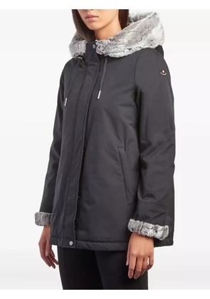 Canadiens faux-fur hooded jacket - Black