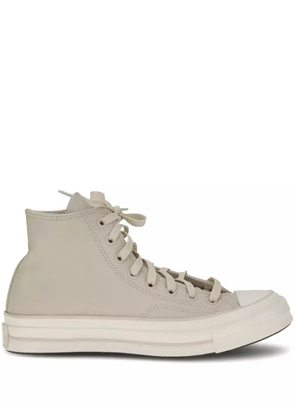Converse Chuck 70 leather high-top sneakers - Grey