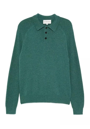 BOMPARD long-sleeve polo shirt - Blue