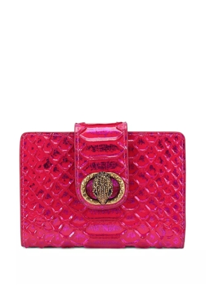 Kurt Geiger London Chelsea eagle-embellishment wallet - Pink