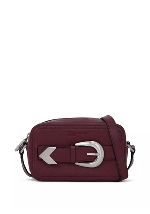 Karl Lagerfeld Jeans small buckle-detail cross body bag - Red