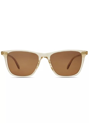 Garrett Leight square-frame sunglasses - Brown