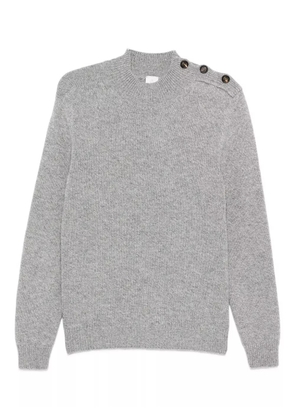 Eleventy button-detailed wool sweater - Grey