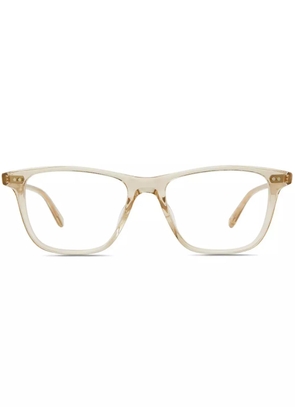 Garrett Leight square-frame glasses - Neutrals