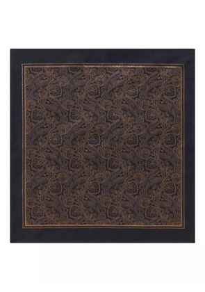 ETRO paisley-pattern scarf - Black