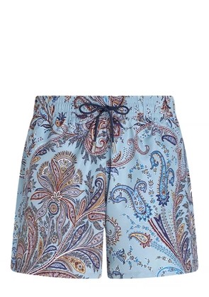 ETRO paisley-print swim shorts - Blue