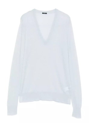 JOSEPH V-neck cashmere sweater - Blue