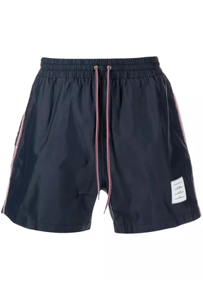 Thom Browne RWB-stripe swim shorts - Blue