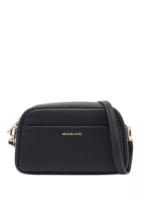 Michael Kors logo-detail zip-closure cross body bag - Black