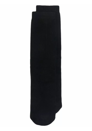 Golden Goose star logo-print knitted socks - Black