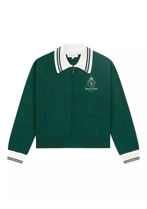 Sporty & Rich zip-up jacket - Green