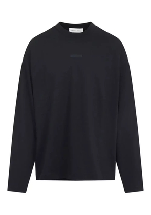 FEAR OF GOD ESSENTIALS logo-plaque long-sleeve T-shirt - Black