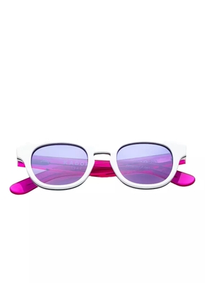 Kador Kosmo Star round-frame sunglasses - White