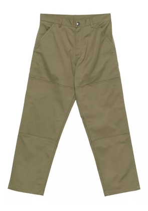 Moncler panelled pocket trousers - Green