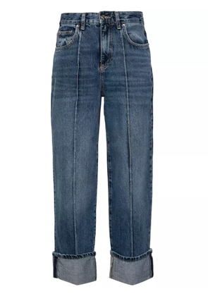 LIU JO mid-rise cropped jeans - Blue