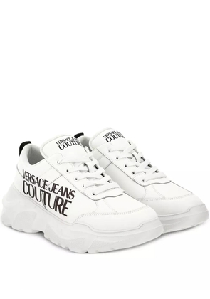 Versace Jeans Couture logo-print chunky sneakers - White