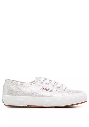 Superga metallic low-top sneakers - Silver
