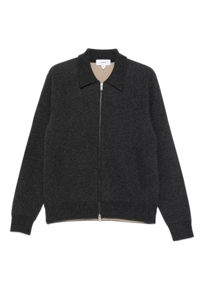 Lardini zip-fastening cardigan - Black