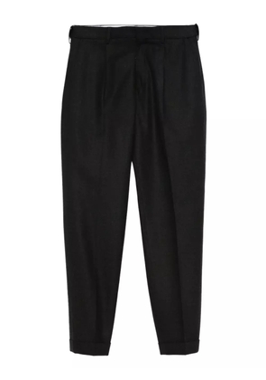 Cellar Door pleated-cuff trousers - Grey