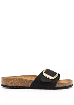 Birkenstock Madrid buckle-detail slide sandals - Brown