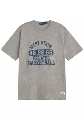 Polo Ralph Lauren text-print T-shirt - Grey