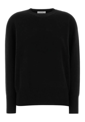The Row cashmere crew-neck sweater - Black