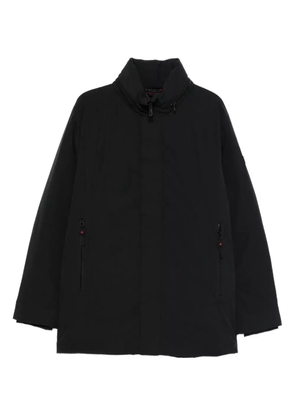Peuterey zip-fastening high-neck coat - Black
