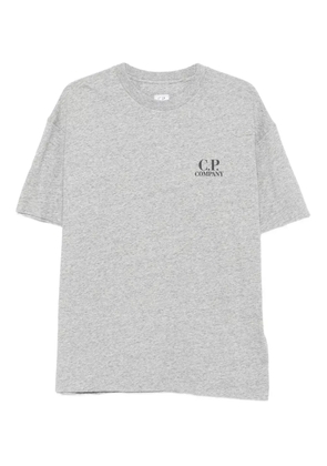 C.P. Company logo-print cotton T-shirt - Grey