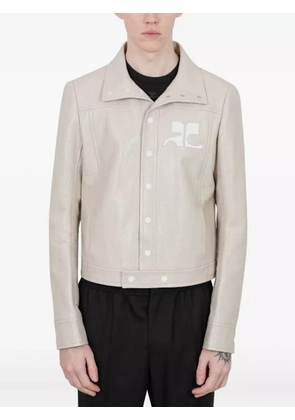 Courrèges Reedition Vinyl jacket - Neutrals