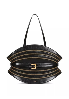 Balmain medium Shuffle Zips shoulder bag - Black
